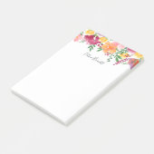California Poppy Personalized Post-it® Notes (Schuin)