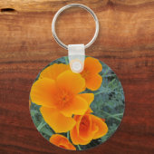 California Poppy Sleutelhanger (Voorkant)