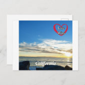 California Post Kaart Valentijnsdag (Voorkant / Achterkant)
