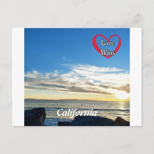 California Post Kaart Valentijnsdag (Voorkant)