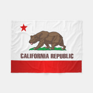 California Pride Fleece Deken