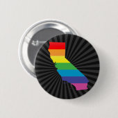 california pride . ronde button 5,7 cm (Voorkant /achterkant)