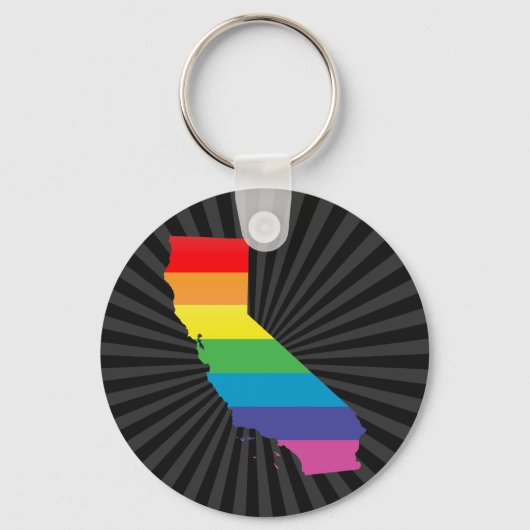 california pride . sleutelhanger (Voorkant)