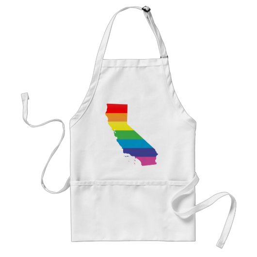 california pride . standaard schort (Voorkant)