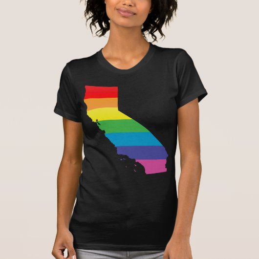 california pride . t-shirt (Voorkant)