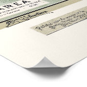 California Products Map 1888 Poster (Hoek)