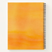 California Quail Bird Poppies Journal aquarelle (Dos)