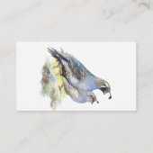 California Quail Carte de visite Bird Nature (Dos)