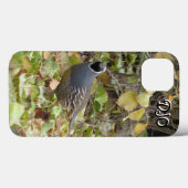 California Quail Hoesje-Mate iPhone Case (Achterkant (horizontaal))