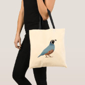 California Quail Tote Bag (Voorkant (product))