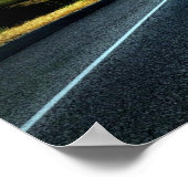 California Rat Rod Car Skeleton Driver Poster (Coin)