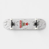 California Republic Afbladderende Verf Decoratie Skateboard (Horizontaal)