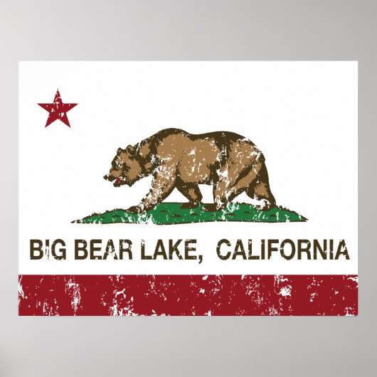 California Republic Big Beer Lake Poster (Voorkant)