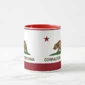 California Republic Flag Corralitos Mok (Midden)