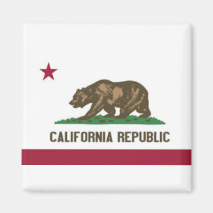 California Republic Flag magnet Magneet