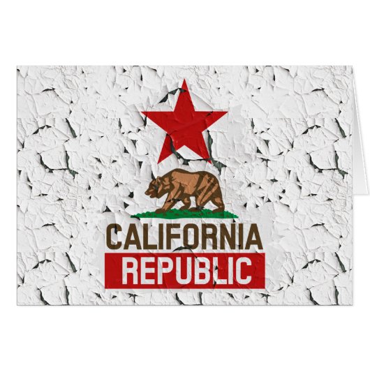 California Republic Peeling Paint Decor (Voorkant Horizontaal)