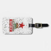 California Republic Peeling Paint Decor Bagagelabel (Voorkant horizontaal)