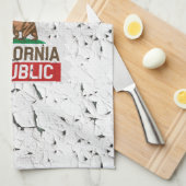 California Republic Peeling Paint Decor Theedoek (Quarter Fold)