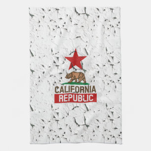 California Republic Peeling Paint Decor Theedoek
