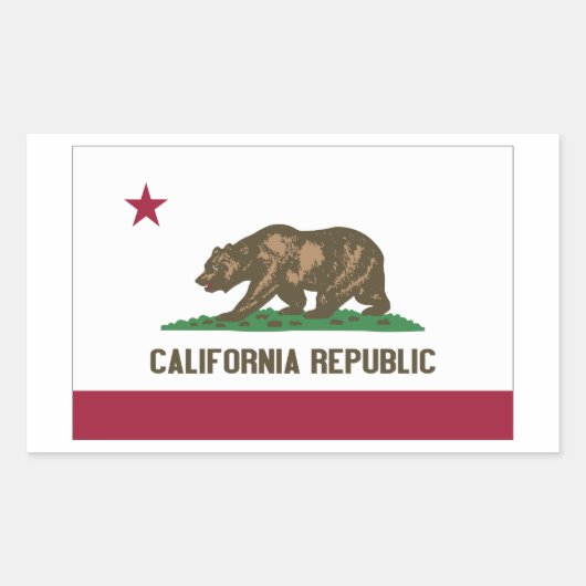 California Republic Sticker (Voorkant)