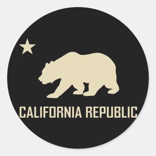 California Republic Sticker (Voorkant)