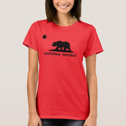 California Republic T-shirt (Voorkant)