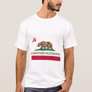 California Republic T-Shirt (communistisch Califor