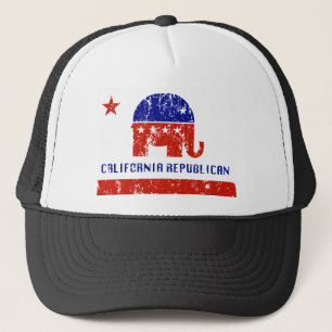 California Republican Distress Trucker Pet