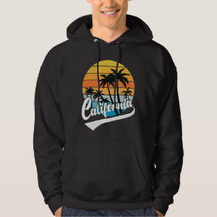 California Retro Sunset Et Palm Trees Sweat - shir