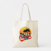 California Retro Sunset Sac fourre-tout (Dos)