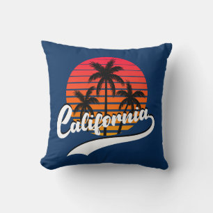 California Retro Sunset Sierkussen