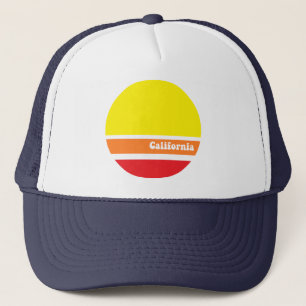 California retro trucker hat pet