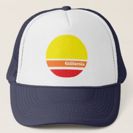 California retro trucker hat trucker pet