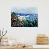 California Riviera of Laguna Beach Poster (Keuken)