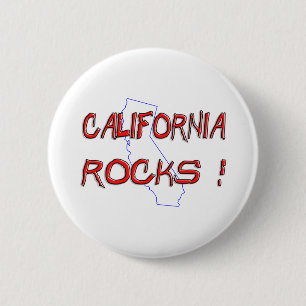 California ROCKS Ronde Button 5,7 Cm