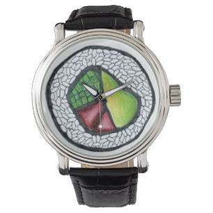 California Roll Japans Food Sushi Rolls Watch Horloge