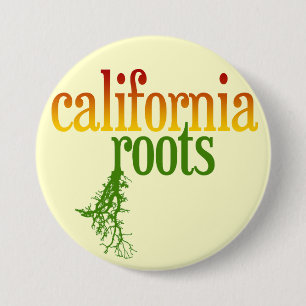 California Roots Ronde Button 7,6 Cm