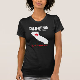 California, Sacramento – The Golden State, USA T-shirt
