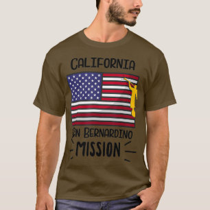 California San Bernardino Mormon LDS Mission T-shirt