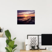 California, San Diego, Sunset Cliffs, Sunset 3 Poster (Thuiskantoor)