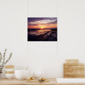 California, San Diego, Sunset Cliffs, Sunset 3 Poster (Keuken)