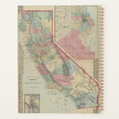 California, San Francisco Carte par Mitchell (Dos)