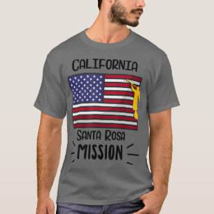 California Santa Rosa Mormon LDS Mission Gift T-shirt