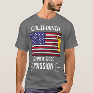 California Santa Rosa Mormon LDS Mission Gift T-shirt