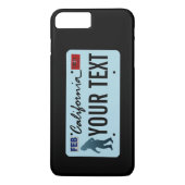 California Sasquatch License Bord Case-Mate iPhone Case (Achterkant)