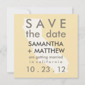 California Save the Date Cards (Devant)