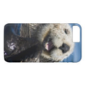 California Sea Otter Enhydra lutris grooms Case-Mate iPhone Case (Achterkant (Horizontaal))