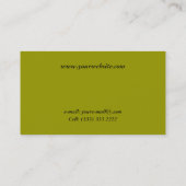 California Seascape Visitekaartje (Achterkant)