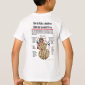 California Seasonal Person Shirt (Achterkant)