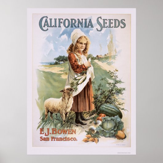 California Seeds Poster (Voorkant)